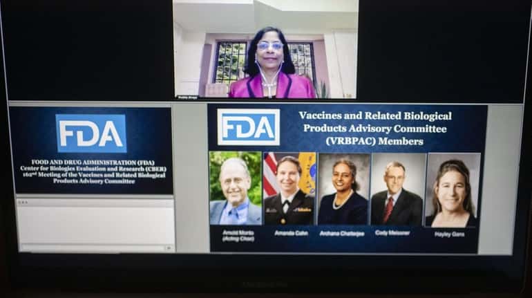 Prabhakara Atreya, acting designated federal officer of Vaccines and Related...