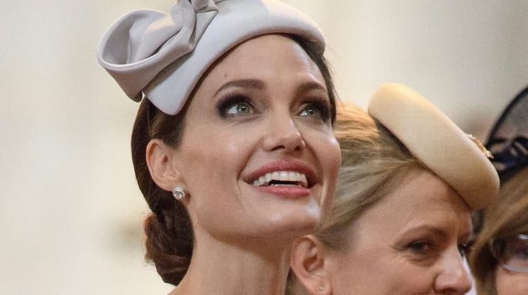 Actress and director Angelina Jolie attends an event marking the...