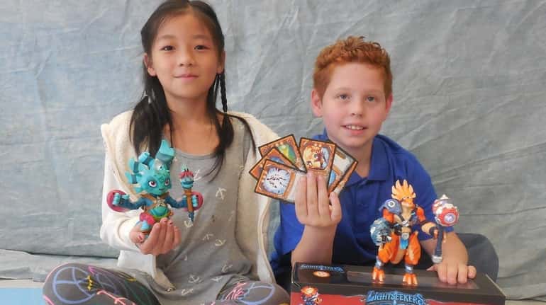 Kidsday reporters Sarah Gao and Joseph Corrado tested LightSeekers Awakening...