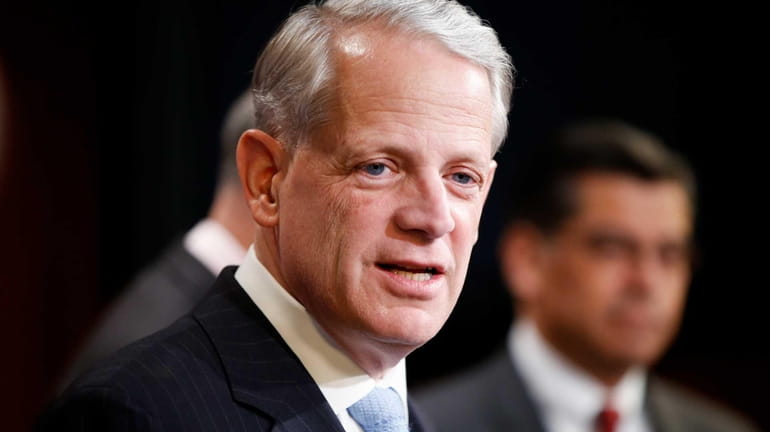 Rep. Steve Israel (D-Huntington) at a news conference on Capitol...