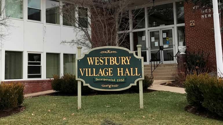Westbury Village Hall is seen on Jan. 19, 2017.