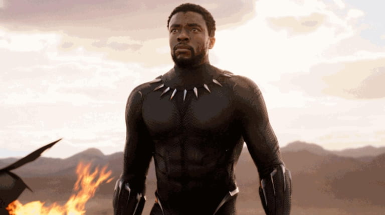 Chadwick Boseman in "Black Panther."