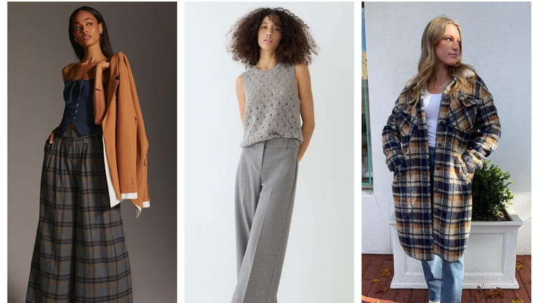 Oversized trends can be found at national retailers like Anthropologie...