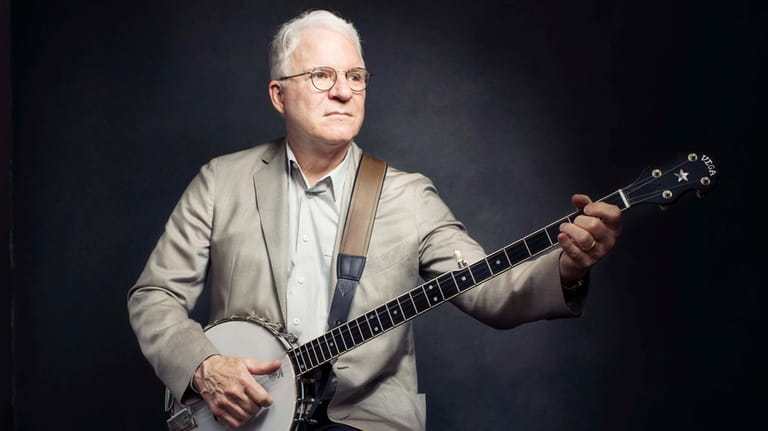 Steve Martin poses for a portrait in New York to...