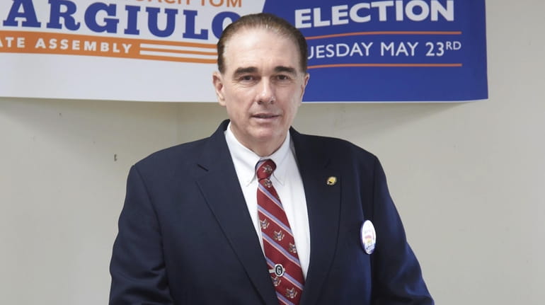 Tom Gargiulo has suspended his campaign for the Suffolk County...