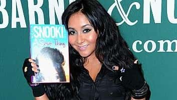 "Jersey Shore" star Nicole "Snooki" Polizzi attends a book signing...