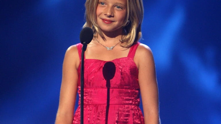 Jackie Evancho performs on 'America's Got Talent".