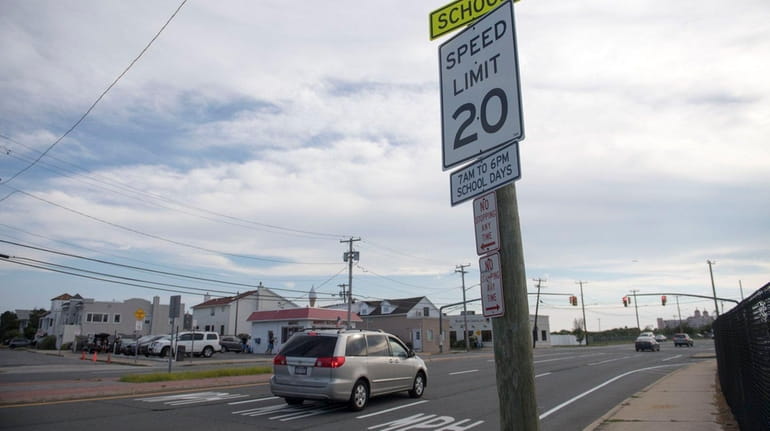 Long Beach school officials are concerned about cars speeding on...