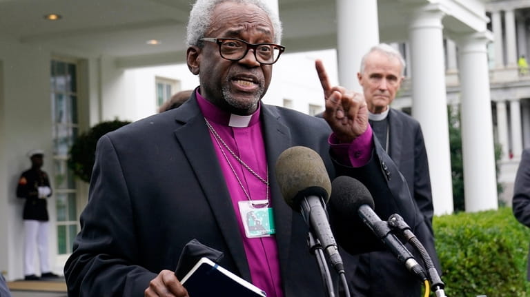 Bishop Michael Curry, presiding bishop and primate of the Episcopal...
