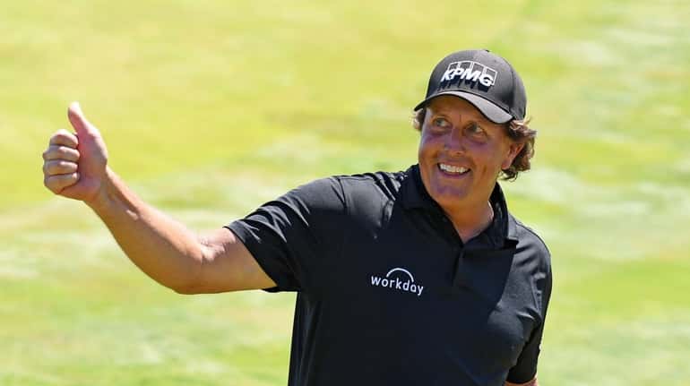 Phil Mickelson, a captain's pick by Jim Furyk, says he...