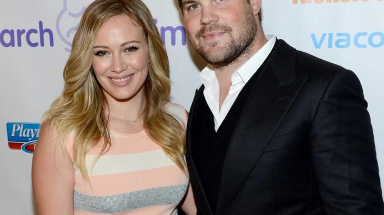 Hilary Duff and Mike Comrie attend the 7th annual March...