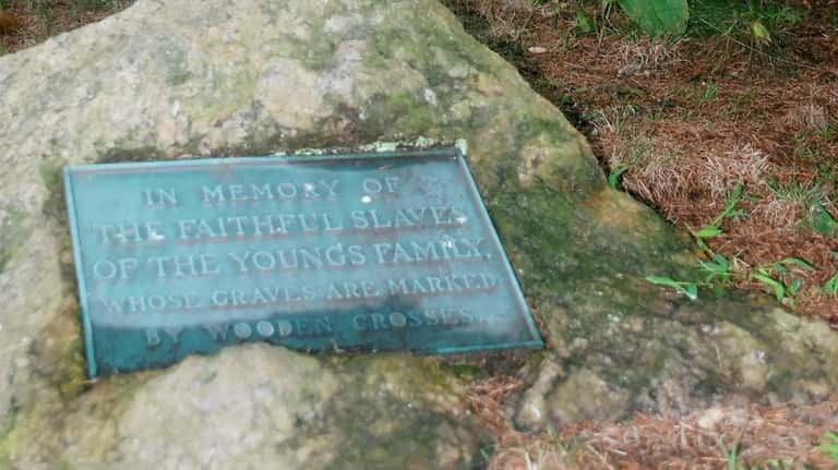 There's also a memorial to slaves at Youngs Memorial Cemetery...