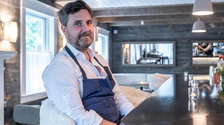 Chef and restaurateur John Fraser at the North Fork Table &...