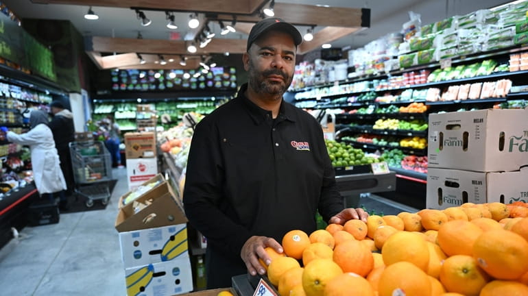 Jose Urena, co-owner of Compare Foods, a Hispanic-format grocery store that...