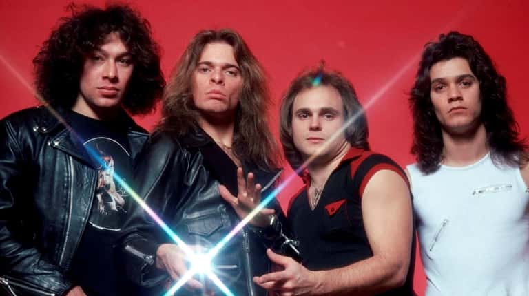 David Lee Roth, Alex Van Halen and Michael Anthony and Eddie Van Halen...