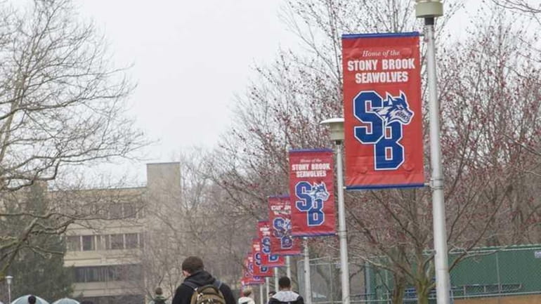 The campus at Stony Brook University (March 16, 2012)