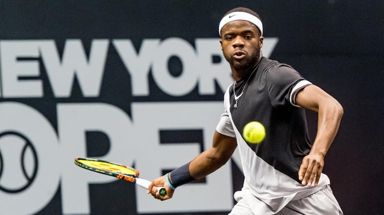 Francis Tiafoe plays in the New York Open at NYCB...