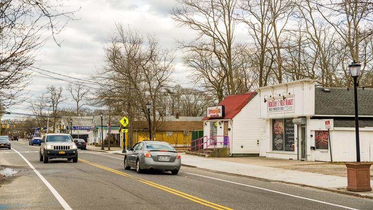 Mastic Beach is looking to revitalize its downtown area, including...