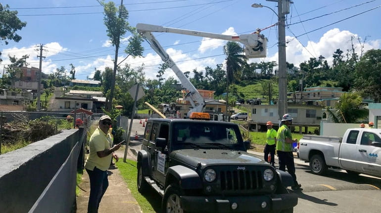 Much of Puerto Rico has been without power since Hurricanes...