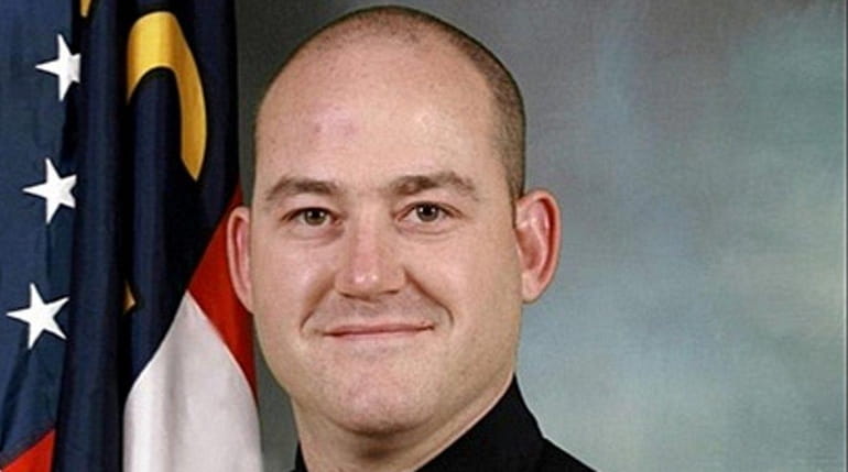 Shelby, North Carolina, Police Officer Tim Brackeen was shot was...