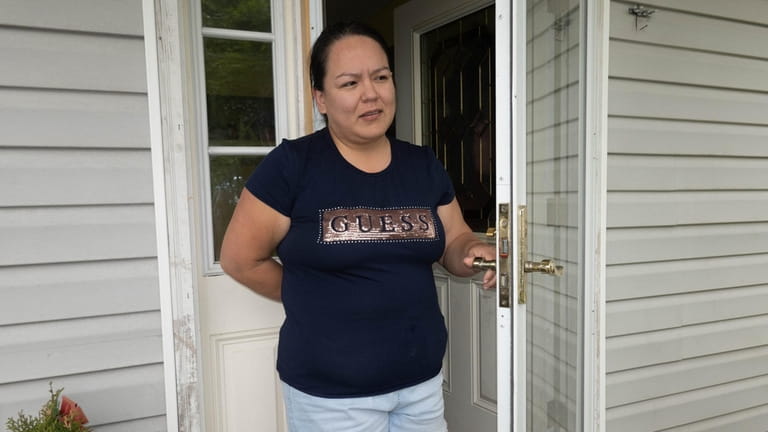 Karin Rojas lives on Lowell Avenue in Central Islip, and has complained...