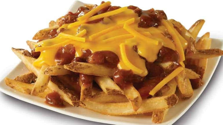 Wendy's new chili cheese fries. (April 23, 2012)