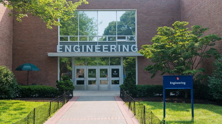 The Stony Brook School of Engineering on  Aug. 16 in Stony...