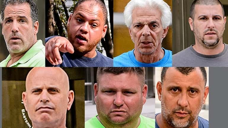 These seven people were accused Wednesday, July 12, of operating...