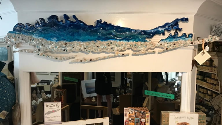 Local artist Donna Howard is selling this original piece, an...