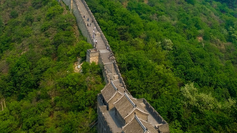 The Great Wall of China snakes 13,170 miles and dates...
