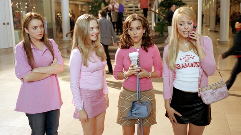 Lindsay Lohan, Amanda Seyfried, Lacey Chabert and Rachel McAdams in "Mean...