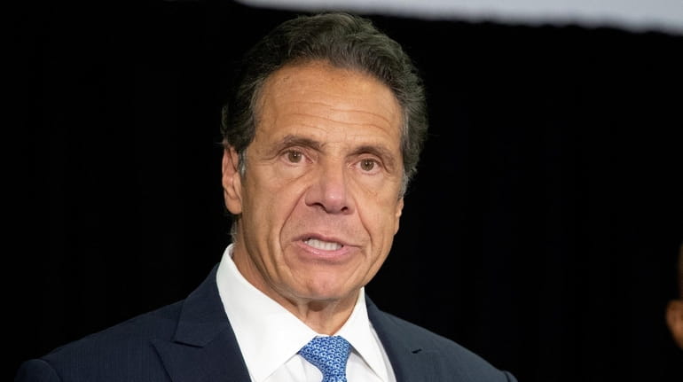 Then-Gov. Andrew M. Cuomo is seen in Brooklyn on July...