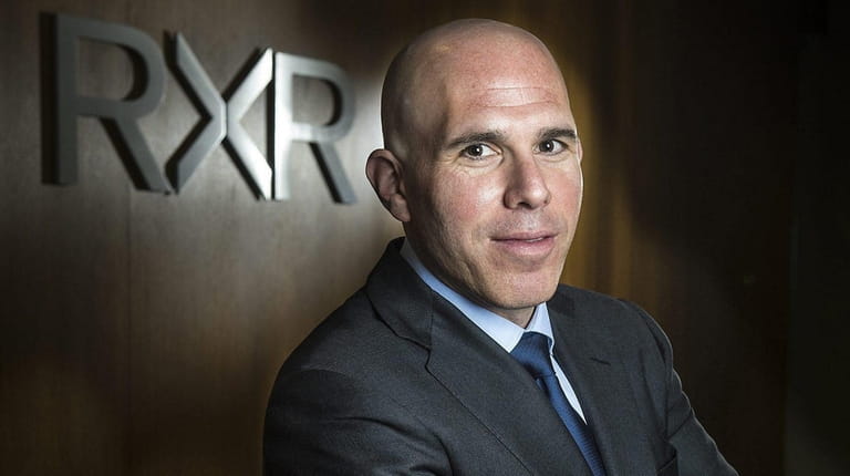 Scott Rechler, CEO of RXR Realty, at his Uniondale office.