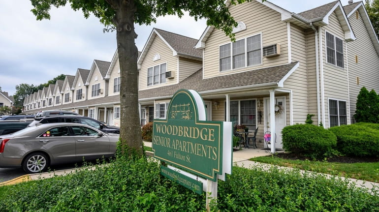 Woodbrige Senior Apartments in Farmingdale on Wednesday. The affordable senior...