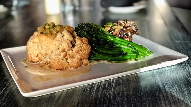 A vegan main dish at Prime 39 in Lynbrook features...