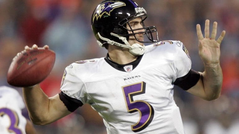 Ravens quarterback Joe Flacco starred at Delaware before leading Baltimore...
