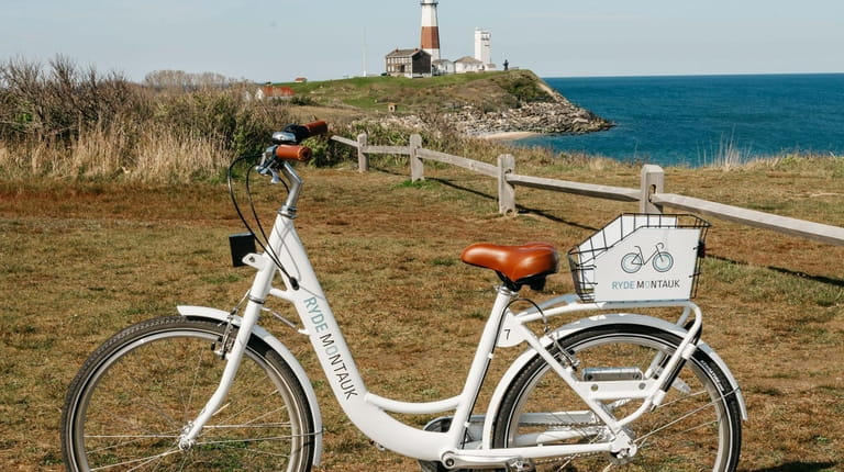 Ryde Montauk is a bike-sharing program based in the Hamptons'...