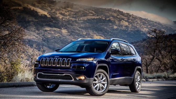 The 2014 Jeep Cherokee features a bold new design that...