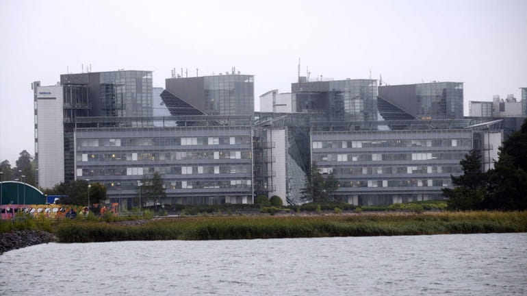 The headquarters of Finnish mobile phone manufacturer Nokia is seen...