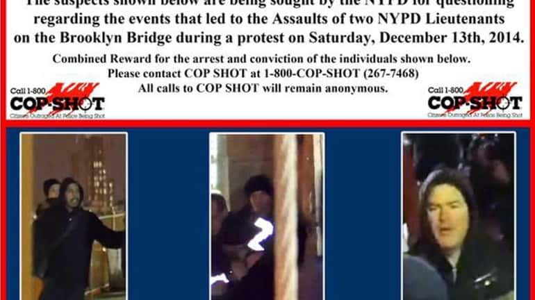 The NYPD issued this reward poster in connection to the...