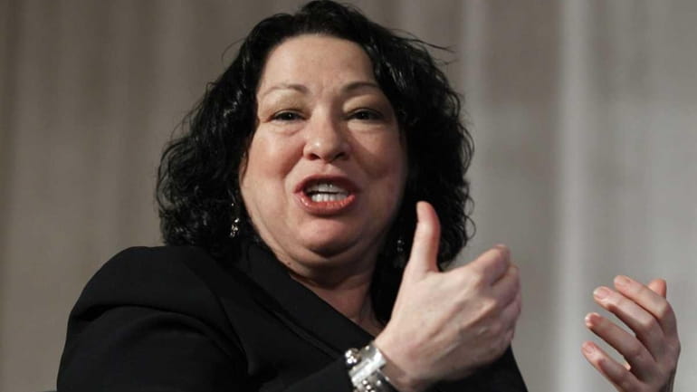 Sonia Sotomayor speaks at the National Association of Women Judges...