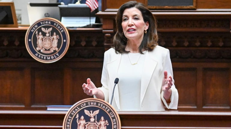 Gov. Kathy Hochul became the latest top New York elected...