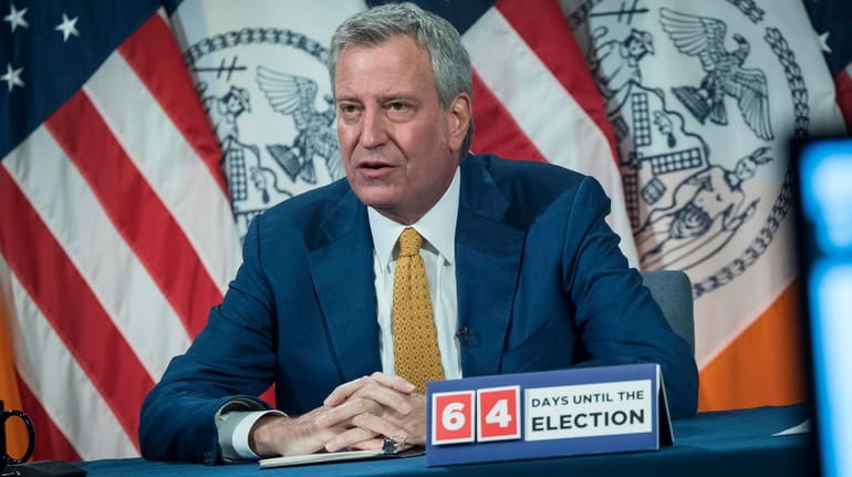 NYC Mayor Bill de Blasio plans to eliminate, or radically overhaul,...
