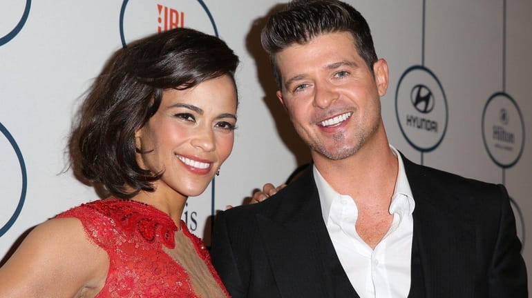 Actress Paula Patton and singer Robin Thicke have a 7-year-old...