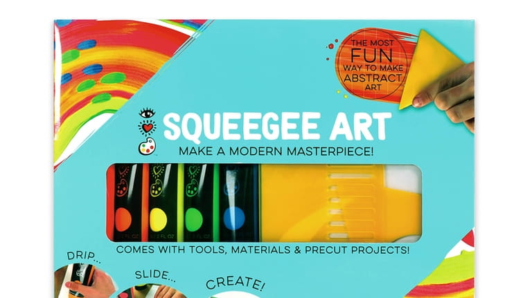 Squeegee Art, for ages 8 and older; $29.99 by iHeartArt.
