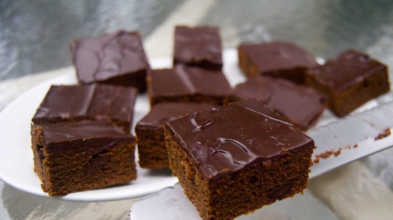 Beer gives these brownies a tender texture and lends a...