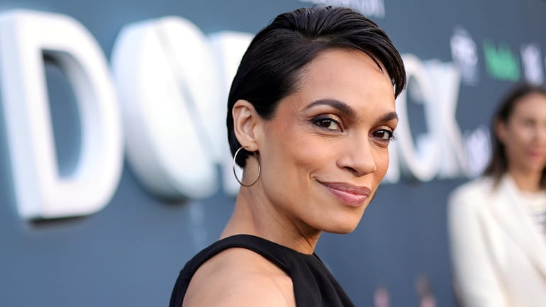 Rosario Dawson is featured in "Kiss the Ground," a documentary...