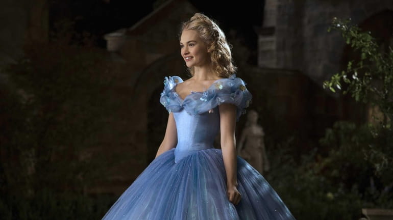 Lily James stars in "Cinderella."