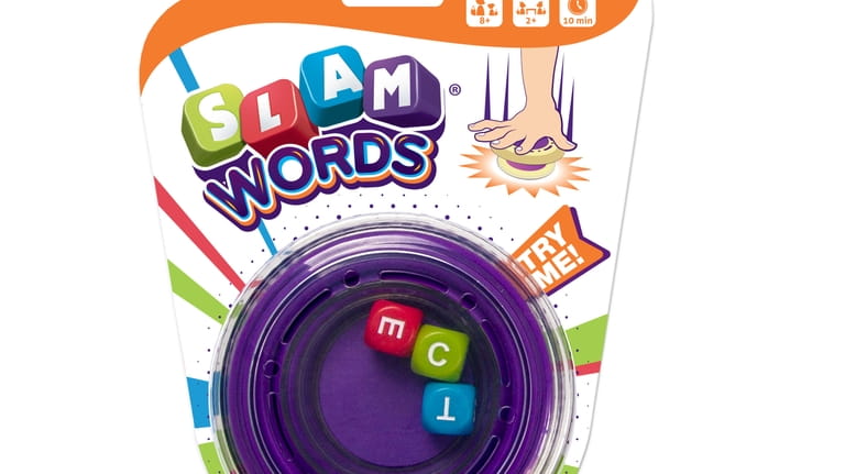Slam Words, for ages 8 and older, $14.95.  