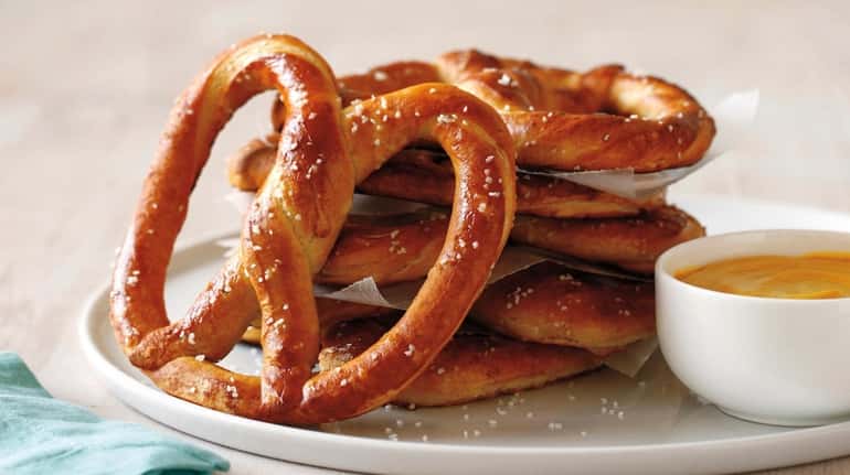 Auntie Anne's now has an at-home pretzel-making kit available for...